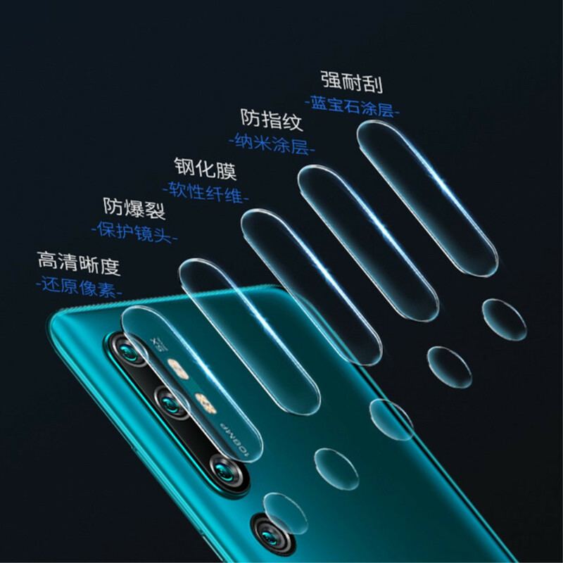 Lentille de Protection en Verre Trempé pour Xiaomi Mi Note 10 / 10 Pro