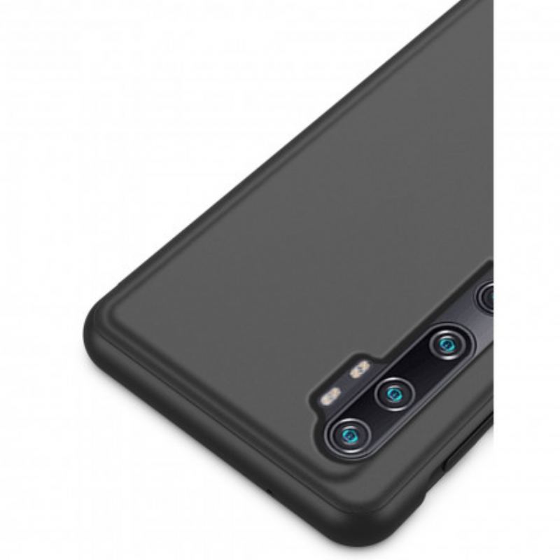 View Cover Xiaomi Mi Note 10 / Note 10 Pro Miroir et Simili Cuir