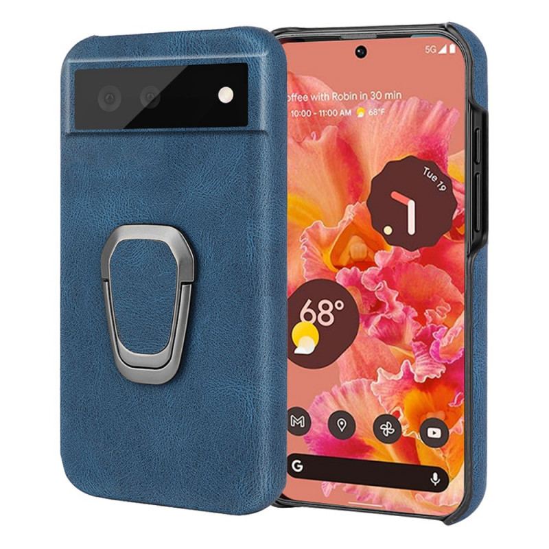 Coque Google Pixel 6 Effet Cuir Élégance Anneau-Support New Colors