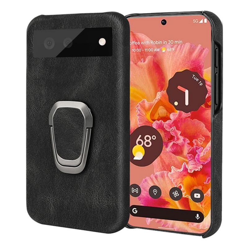 Coque Google Pixel 6 Effet Cuir Élégance Anneau-Support New Colors