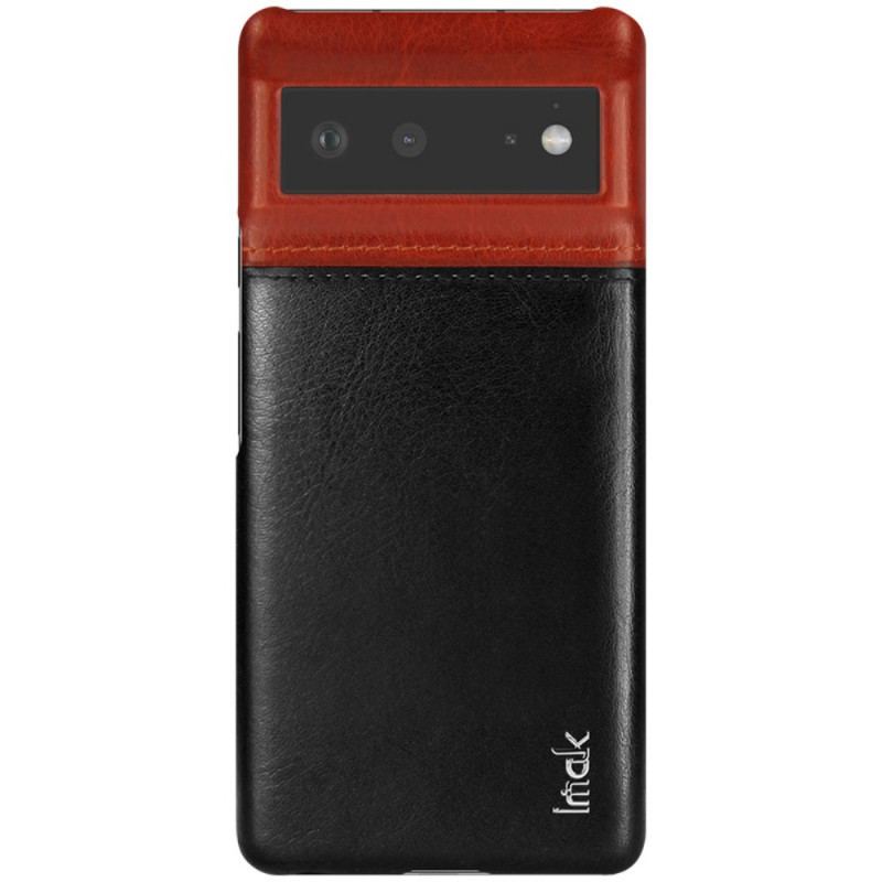 Coque Google Pixel 6 IMAK Ruiyi Series Effet Cuir