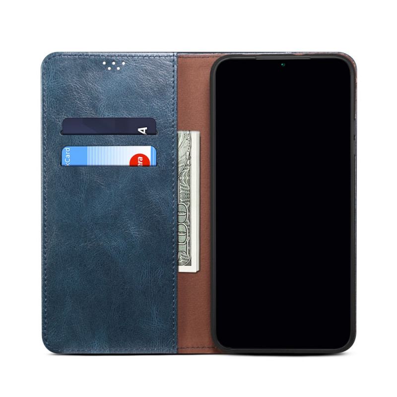 Flip Cover Google Pixel 6 Simili Cuir Ciré