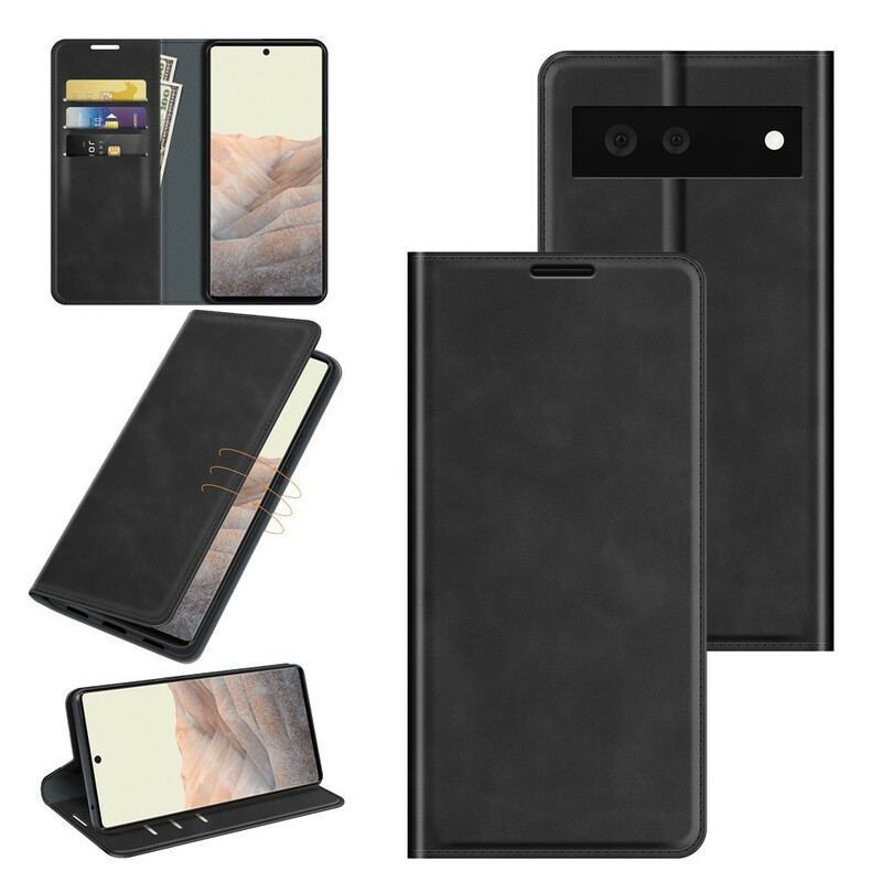 Flip Cover Google Pixel 6 Skin-Touch