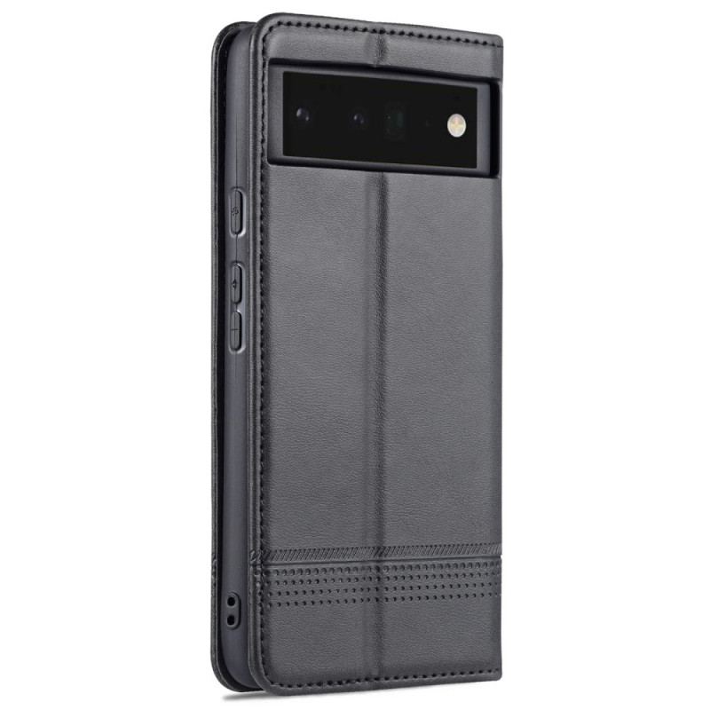 Flip Cover Google Pixel 6 Style Cuir AZNS