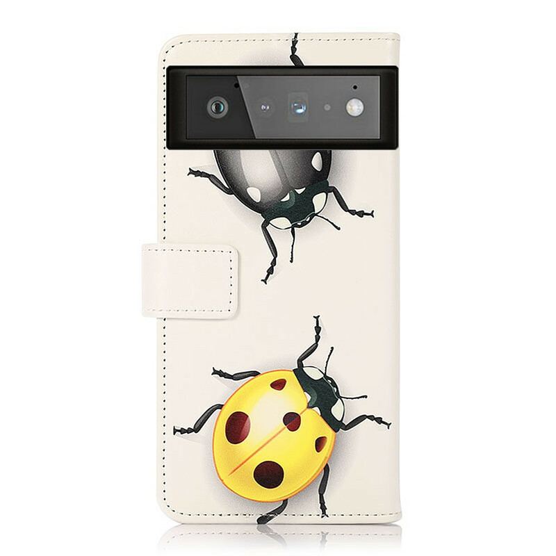 Housse Google Pixel 6 Coccinelles