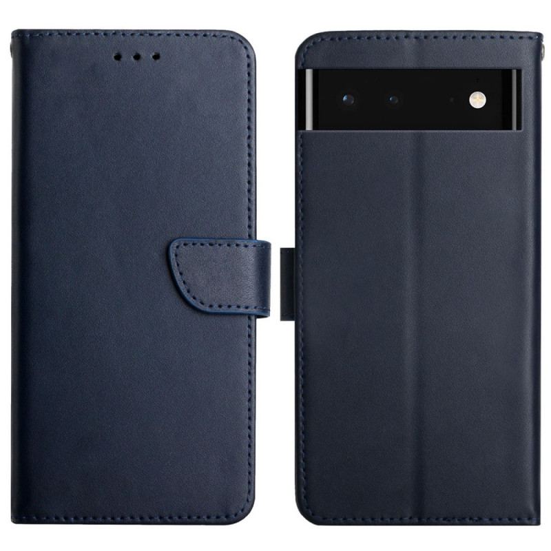 Housse Google Pixel 6 Cuir Nappa Véritable