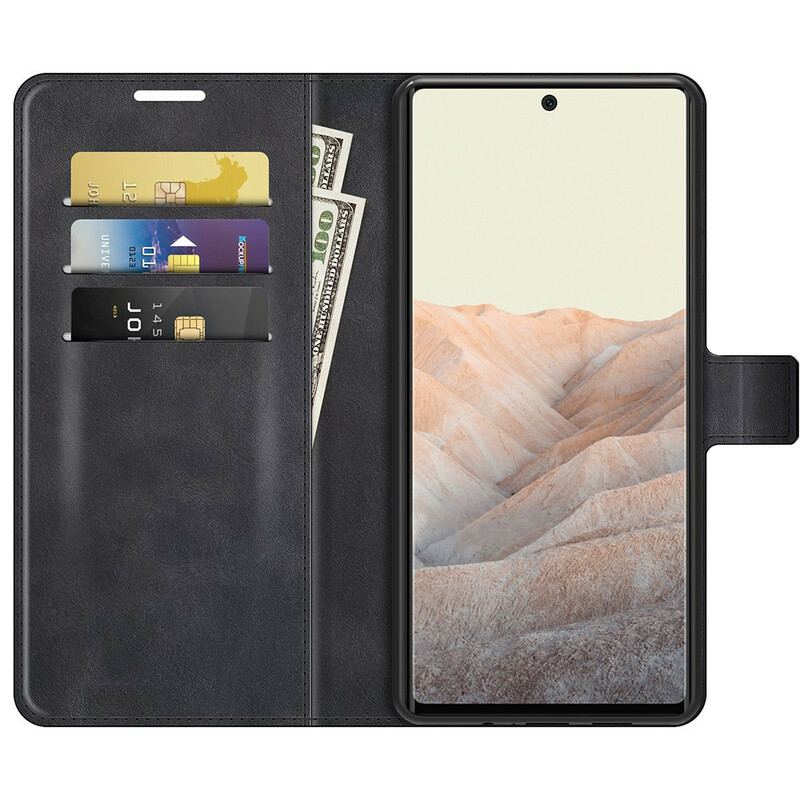 Housse Google Pixel 6 Effet Cuir Slim Extrême