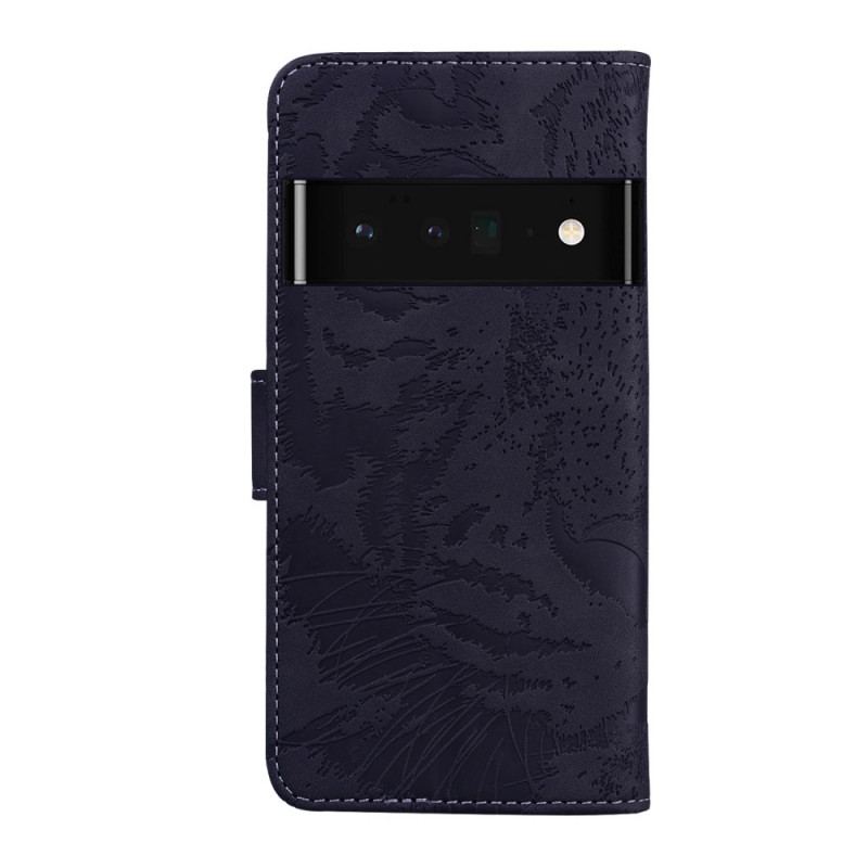 Housse Google Pixel 6 Empreinte Face de Tigre