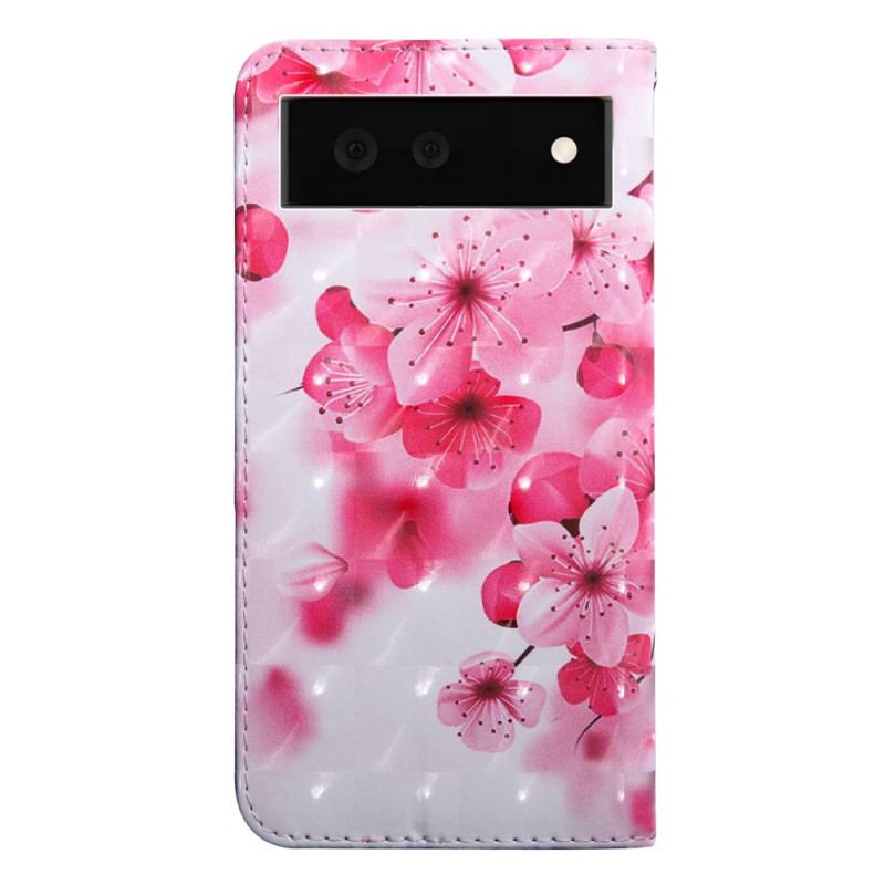 Housse Google Pixel 6 Fleurs Roses