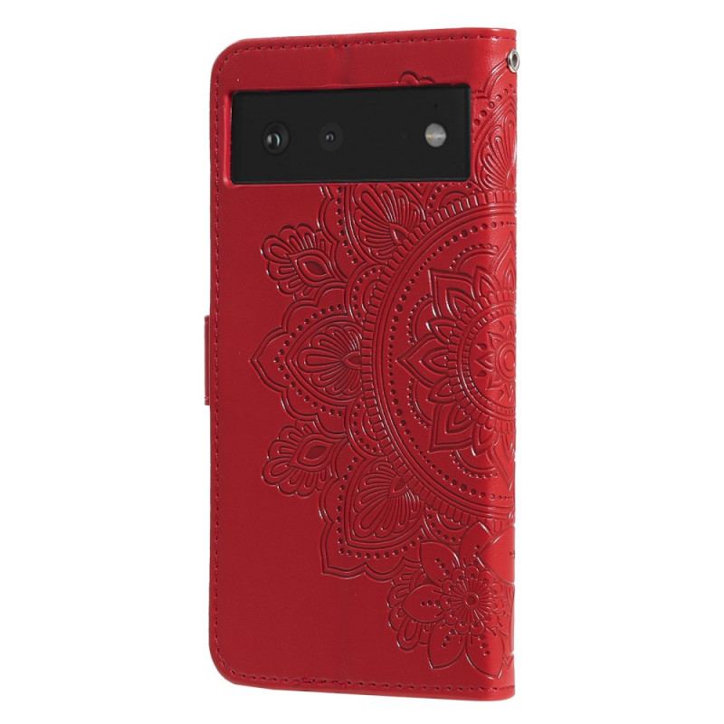 Housse Google Pixel 6 Mandala de Fleurs