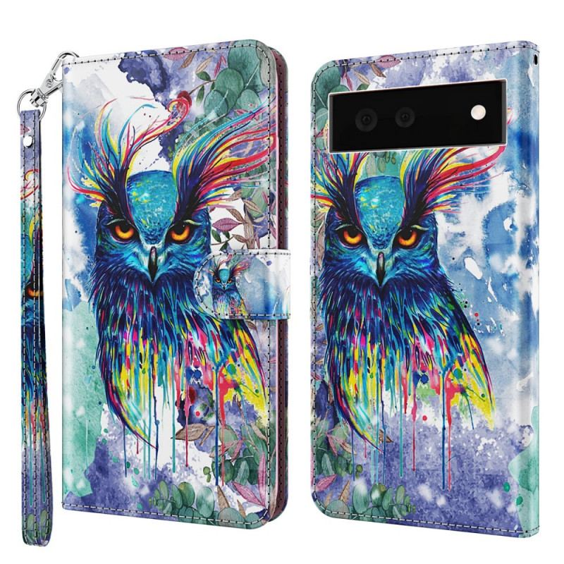 Housse Google Pixel 6 Oiseau Aquarelle