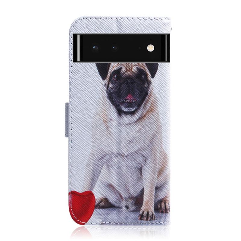 Housse Google Pixel 6 Pug Dog