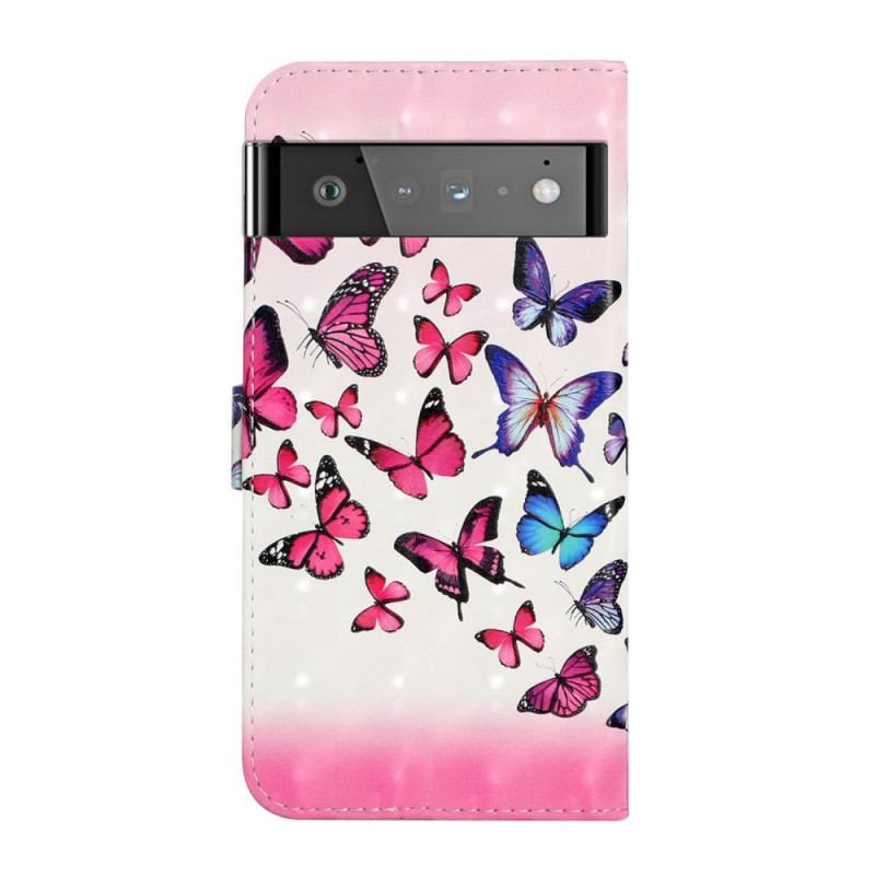 Housse Google Pixel 6 Vol de Papillons