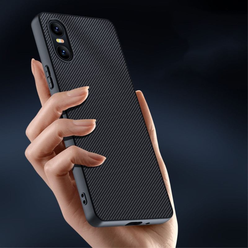 Coque Sony Xperia 10 VI Déclinaison Fibre Carbone