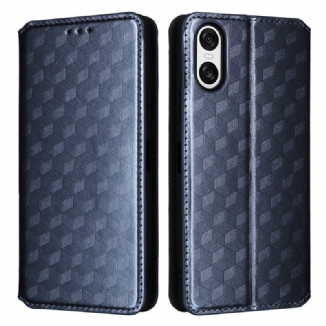 Flip Cover Sony Xperia 10 VI Losanges 3D