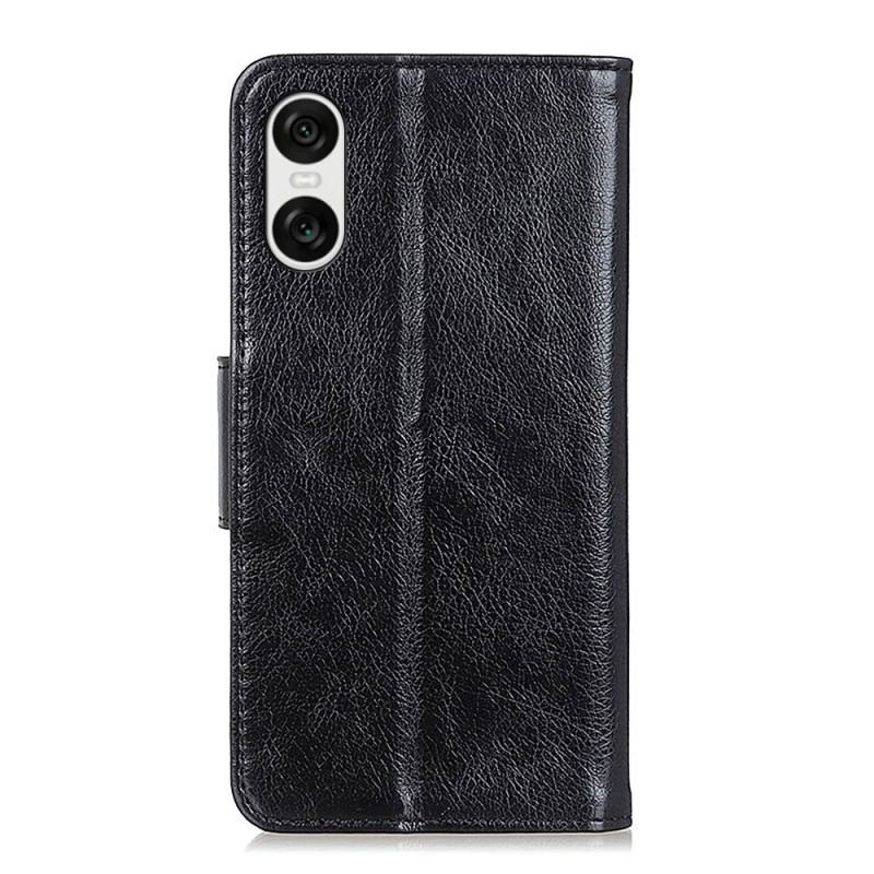 Housse Sony Xperia 10 VI Cuir Nappa Texturé