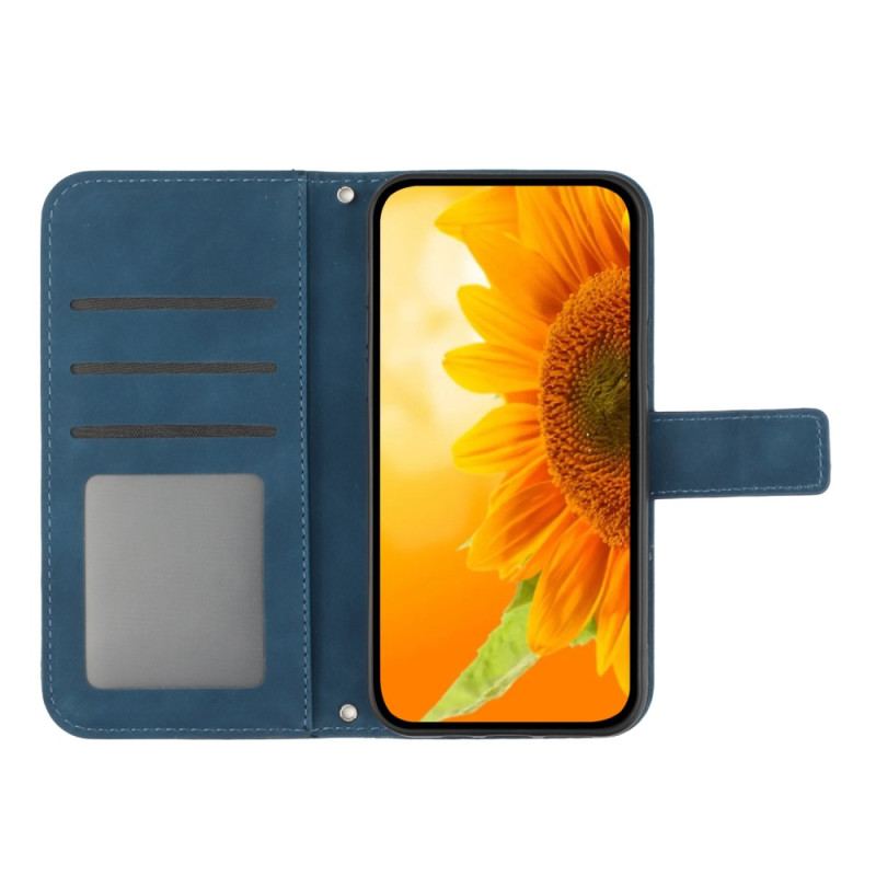 Housse Sony Xperia 10 VI Tournesol Bandoulière