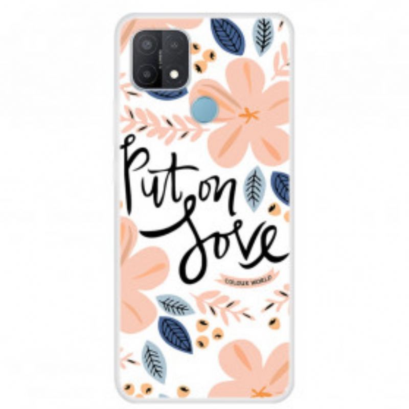 Coque Oppo A15 Put On Love