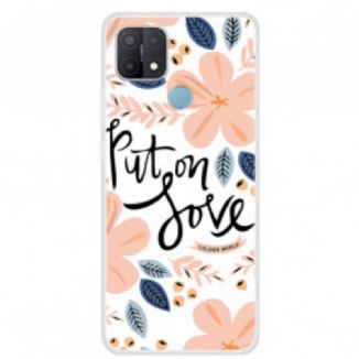 Coque Oppo A15 Put On Love