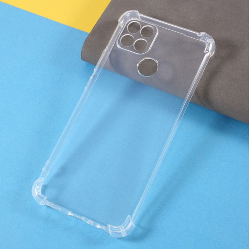 Coque Oppo A15 Transparente Coins Renforcés