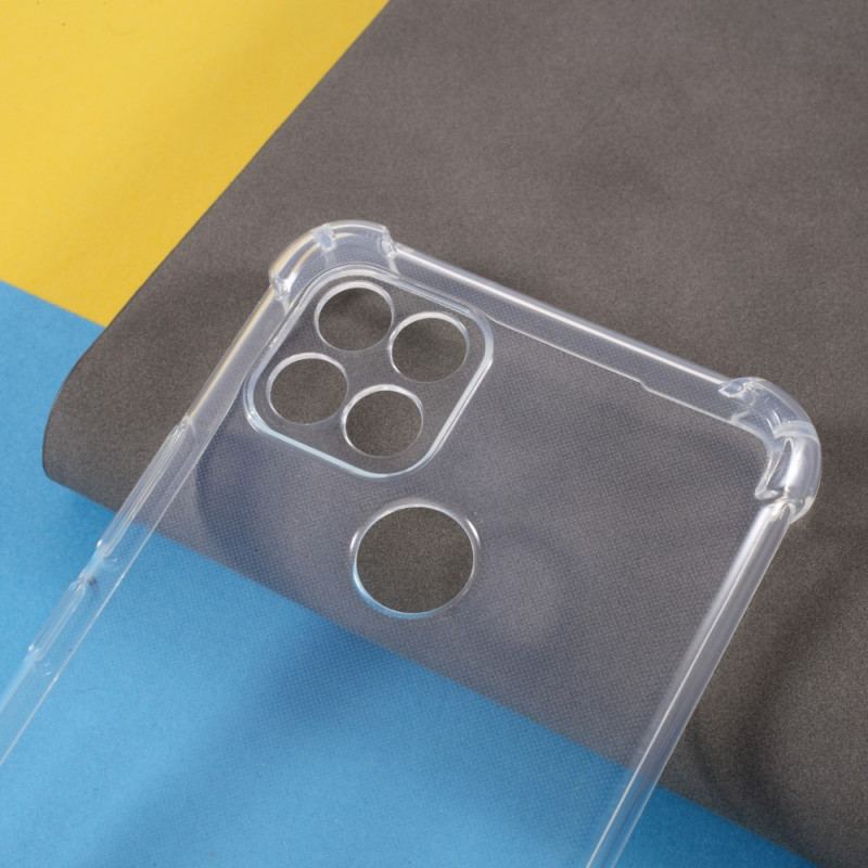 Coque Oppo A15 Transparente Coins Renforcés