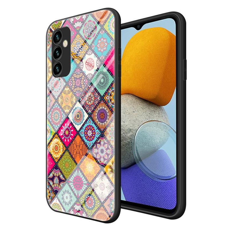 Coque Samsung Galaxy M23 5G Support Magnétique Patchwork