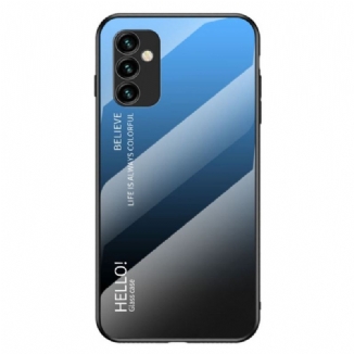 Coque Samsung Galaxy M23 5G Verre Trempé Hello