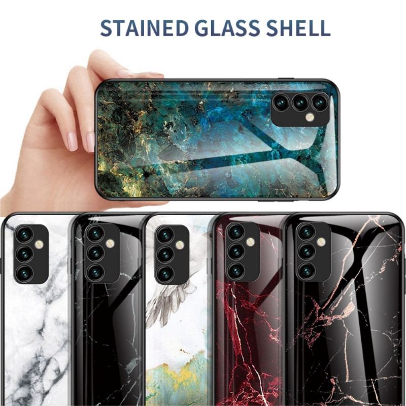 Coque Samsung Galaxy M23 5G Verre Trempé Marble Colors