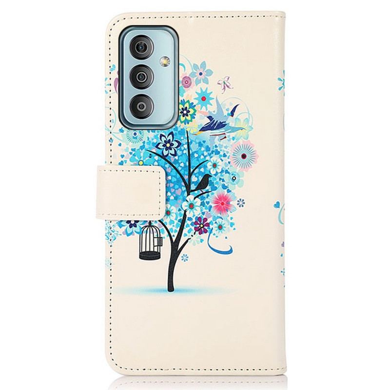 Housse Samsung Galaxy M23 5G Arbre Fleuri