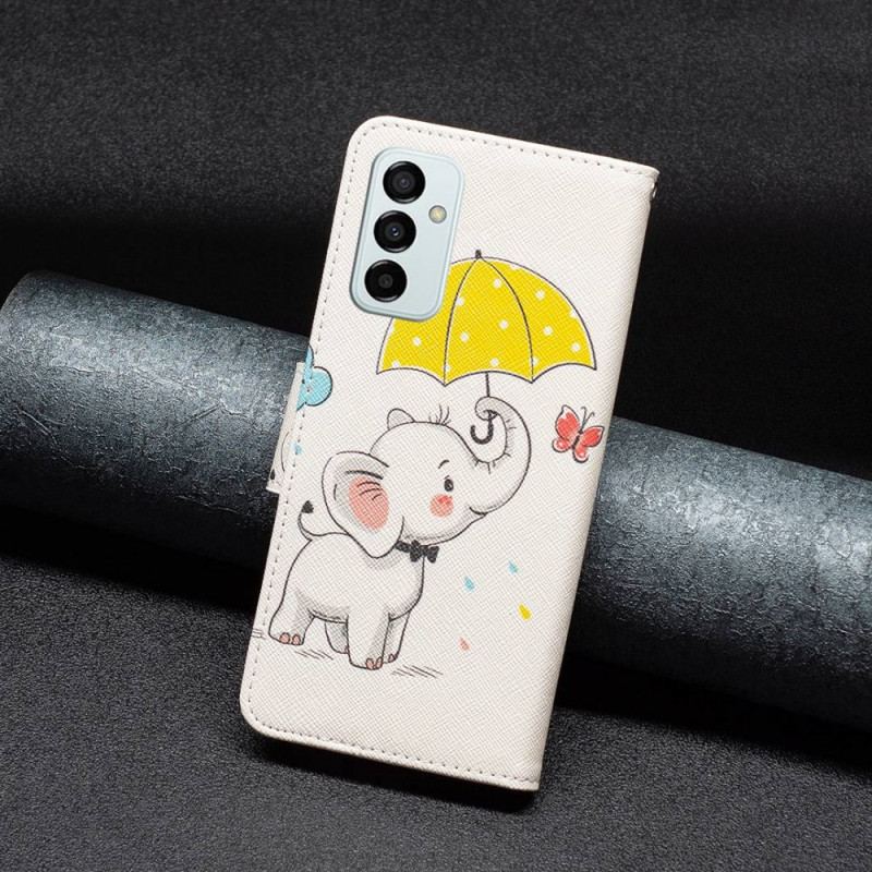 Housse Samsung Galaxy M23 5G Bébé Éléphant