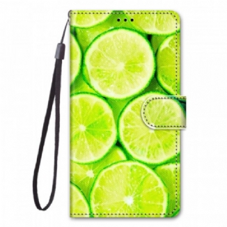 Housse Samsung Galaxy M23 5G Citrons Verts