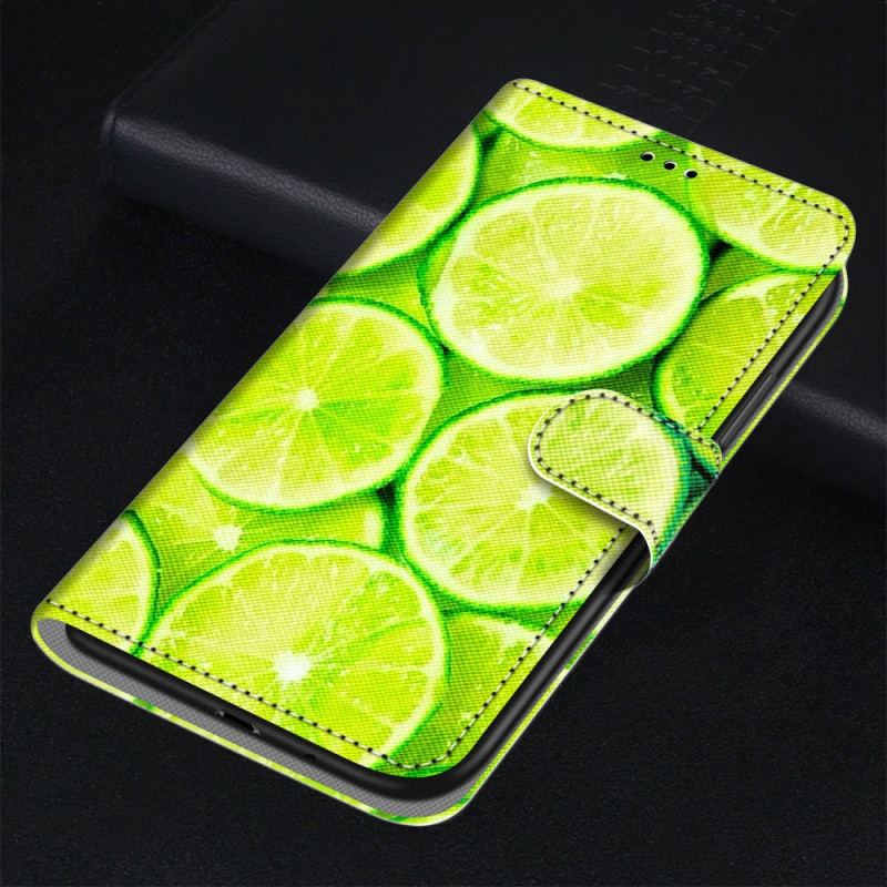 Housse Samsung Galaxy M23 5G Citrons Verts