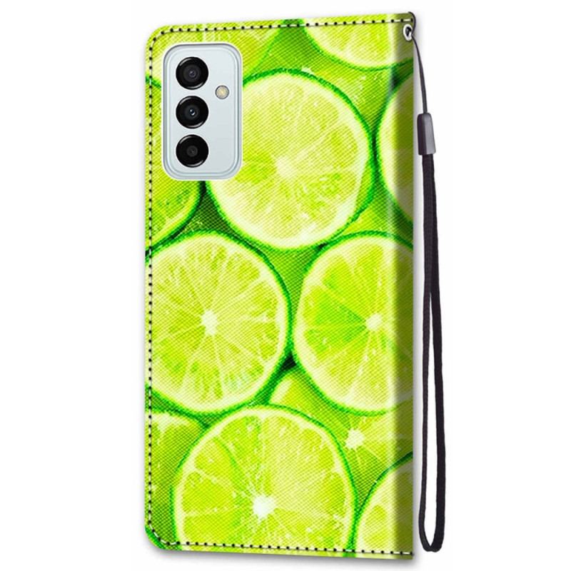 Housse Samsung Galaxy M23 5G Citrons Verts