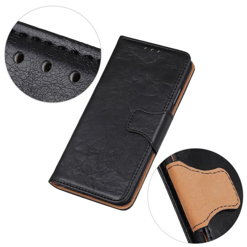 Housse Samsung Galaxy M23 5G Cuir Fendu Fermoir Réversible