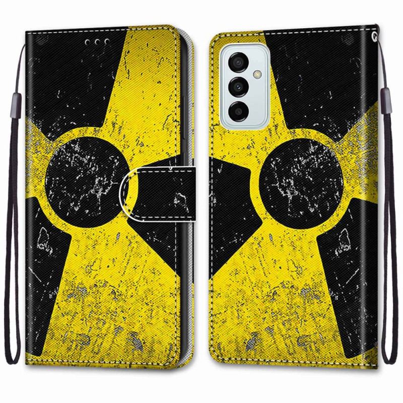 Housse Samsung Galaxy M23 5G Danger à Lanière