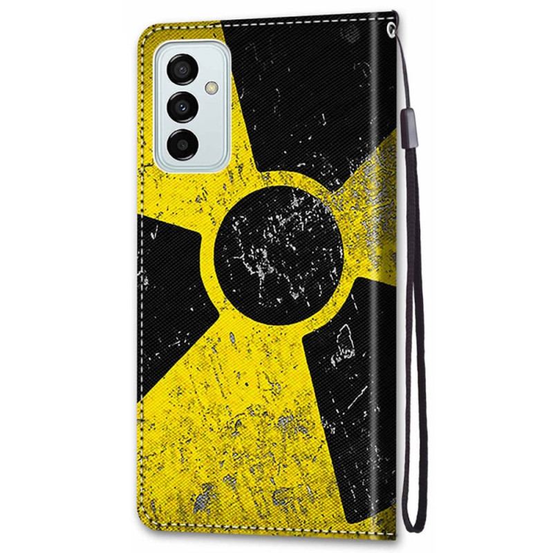 Housse Samsung Galaxy M23 5G Danger à Lanière