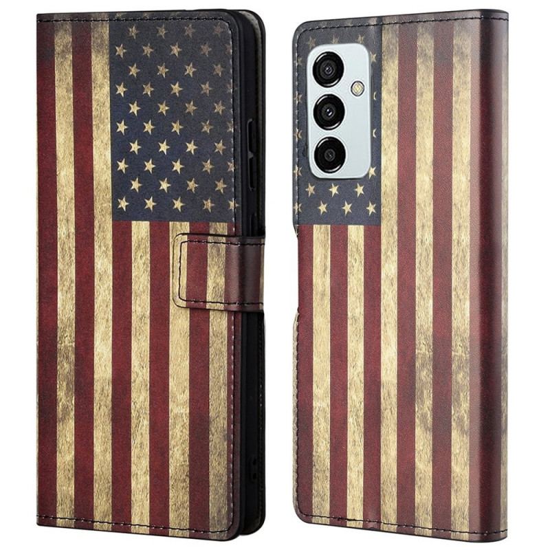 Housse Samsung Galaxy M23 5G Drapeau Américain