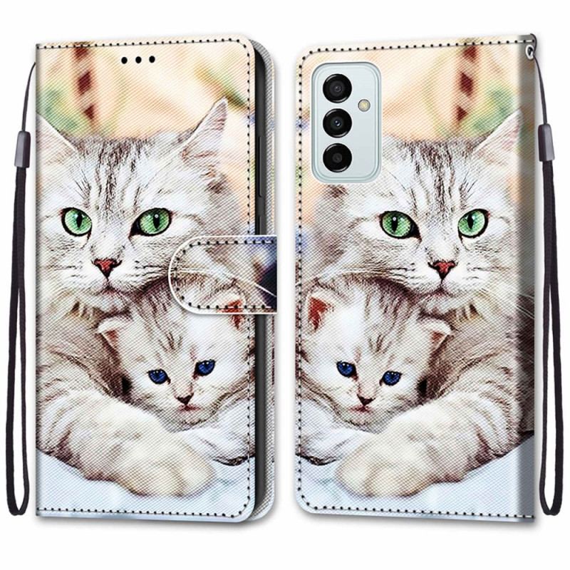 Housse Samsung Galaxy M23 5G Famille de Chats