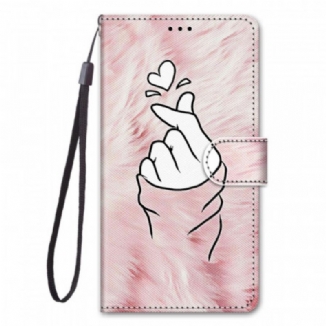 Housse Samsung Galaxy M23 5G Finger Heart