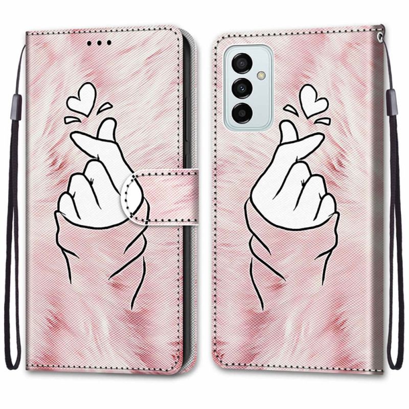 Housse Samsung Galaxy M23 5G Finger Heart