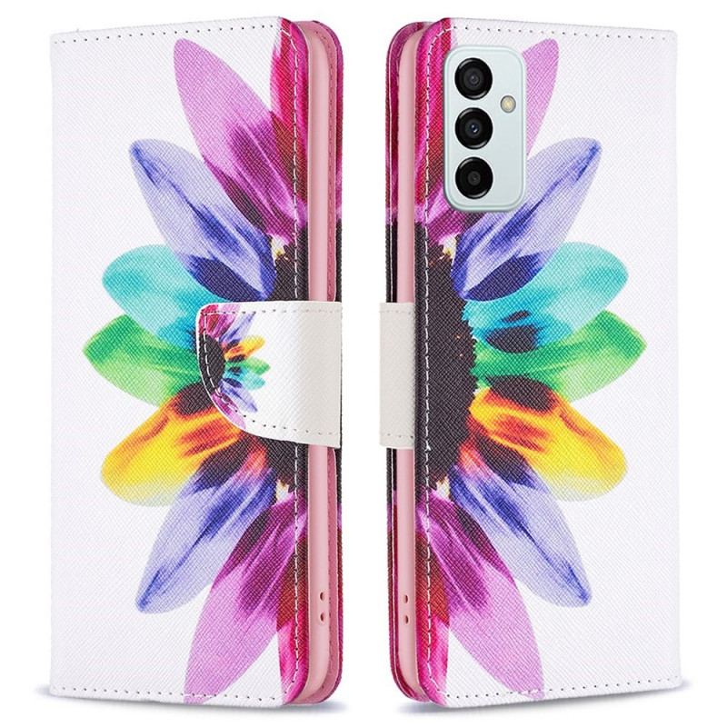 Housse Samsung Galaxy M23 5G Fleur Aquarelle