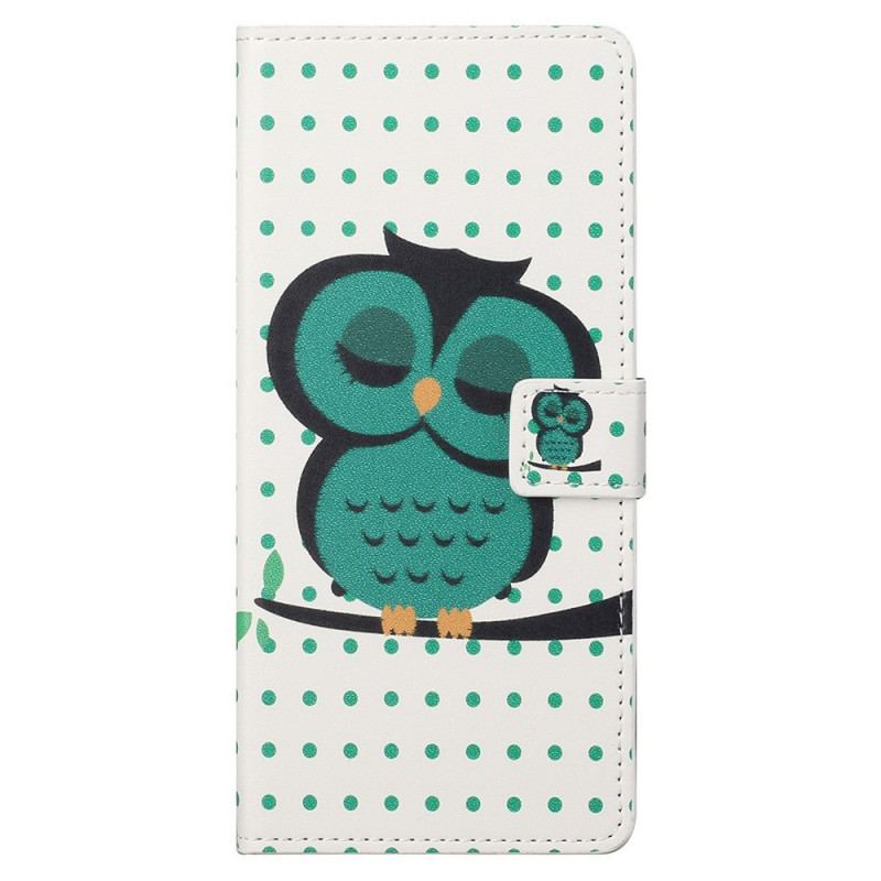 Housse Samsung Galaxy M23 5G Hibou Endormi