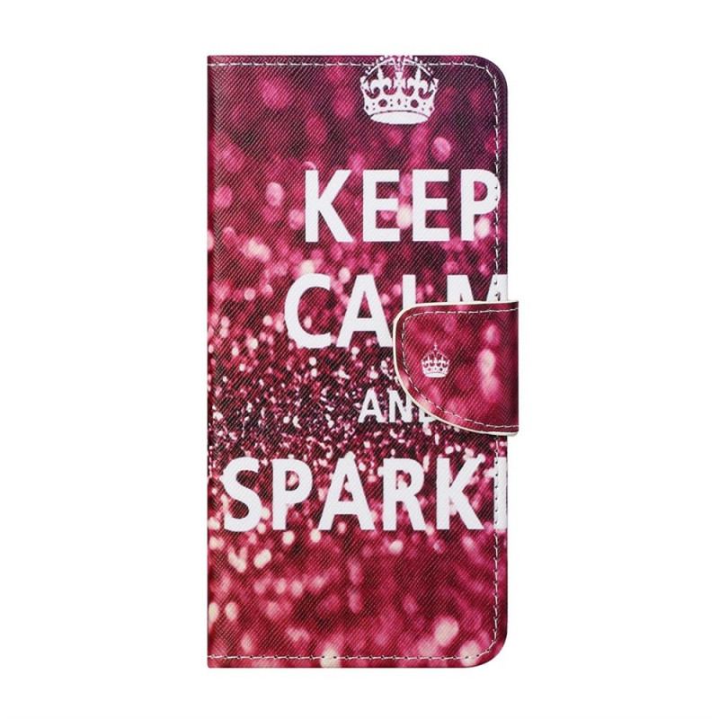 Housse Samsung Galaxy M23 5G Keep Calm and Sparkle