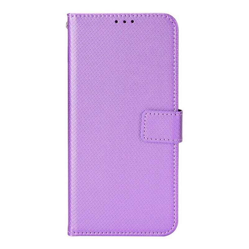 Housse Samsung Galaxy M23 5G Motif Texturé avec Lanière