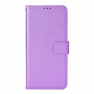 Housse Samsung Galaxy M23 5G Motif Texturé avec Lanière