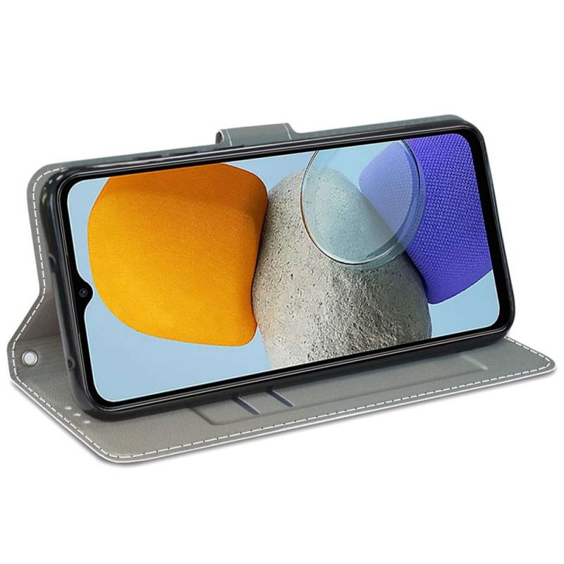 Housse Samsung Galaxy M23 5G Paillettes avec Lanière