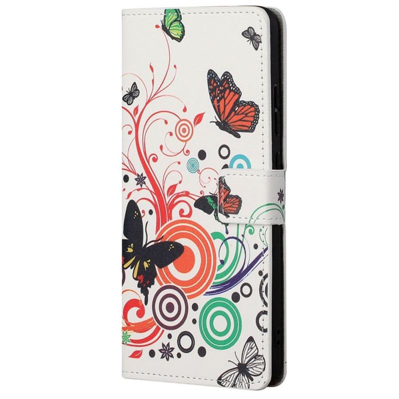 Housse Samsung Galaxy M23 5G Papillons Papillons