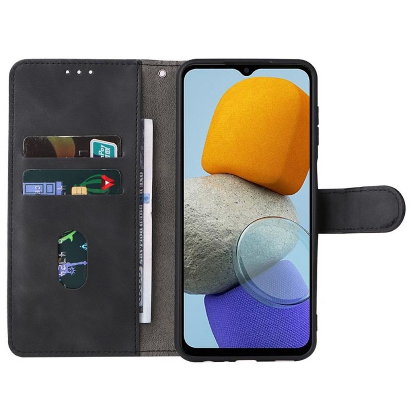 Housse Samsung Galaxy M23 5G Skin-Touch à Lanière