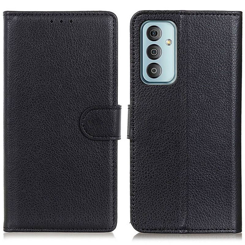 Housse Samsung Galaxy M23 5G Style Cuir Traditionnel