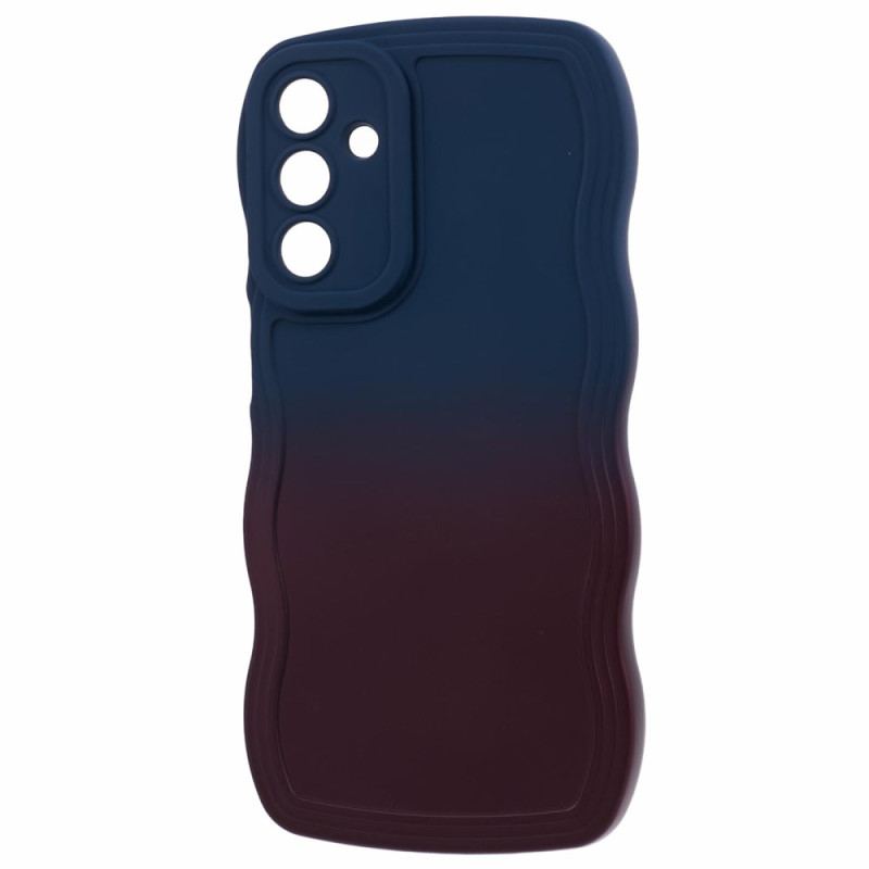 Coque Samsung Galaxy A15 5G / A14 Silicone Ondulée Bicolore